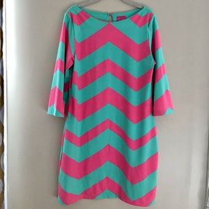 Mod chevron Britt dress